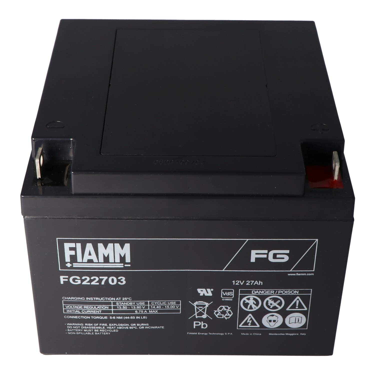 FIAMM Batería de Plomo-ácido FG22703 Vds