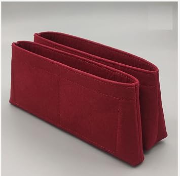 Lckaey Bag Organizer For coco handle small bag organizer Felt insert 2020Claret-S