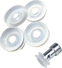 4 Pack Pressure Cooker Replacement Float Valve Gaskets for Pressure Cookers XL, YBD60-100, PPC780, PPC770, PPC790,Pressure Cooker Float Sealing Caps (Does not contain metal valve)