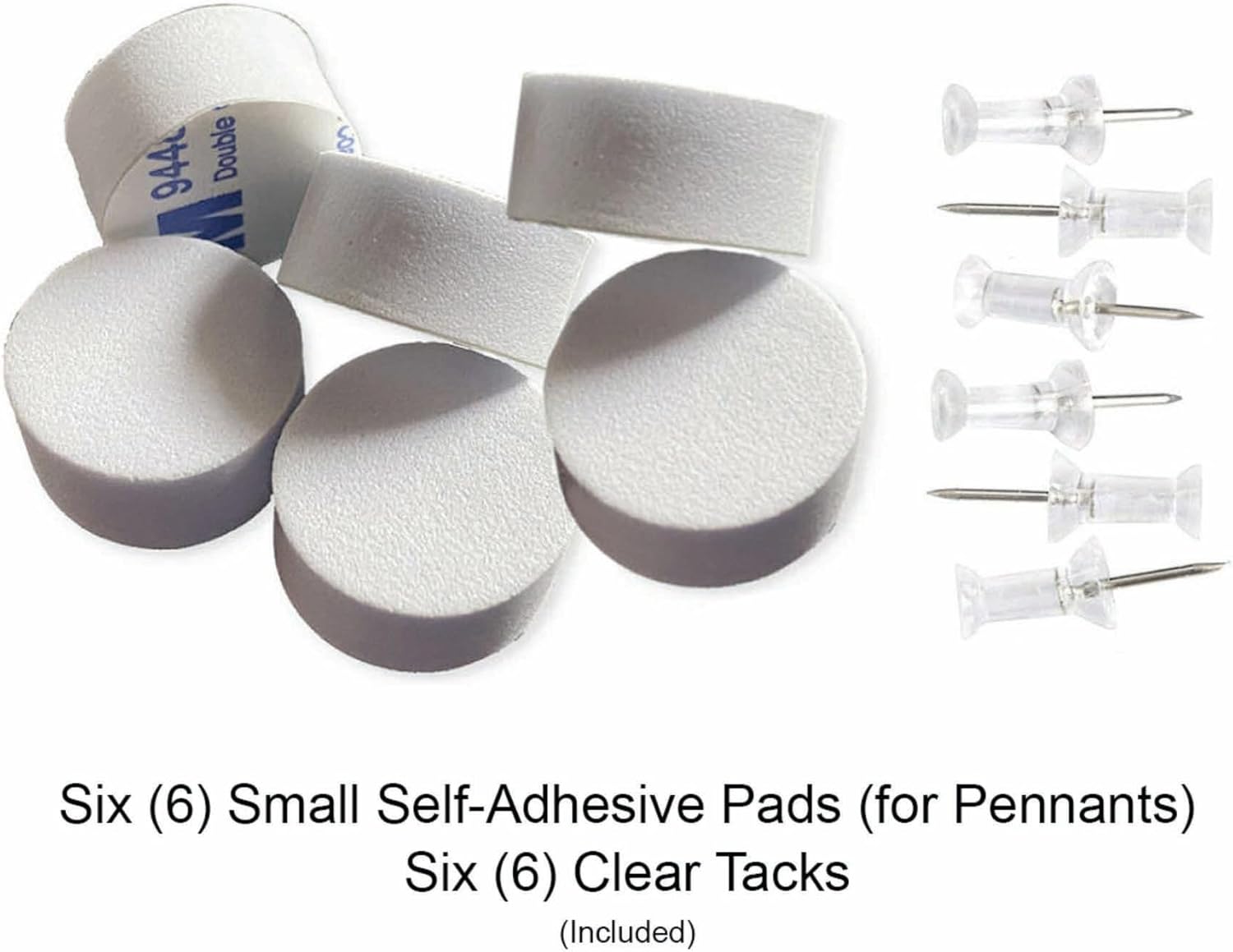 College Flags & Banners Co. South Florida Bulls Pennant Flag and Wall Tack Mount Pads - Image 2