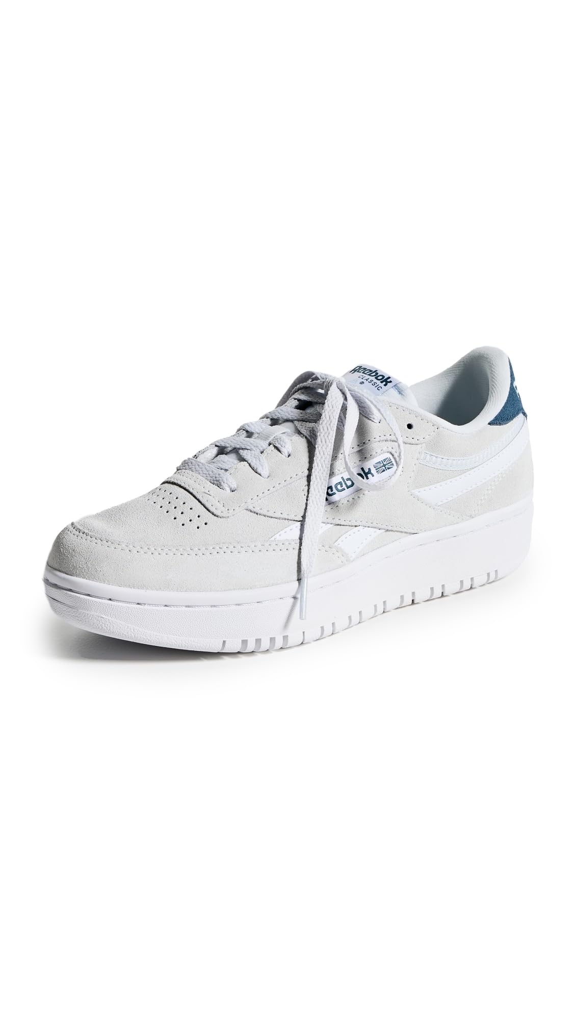 Reebok Club C Double Revenge Platform Tennis Shoes for Women, Fashion Womens Sneakers
