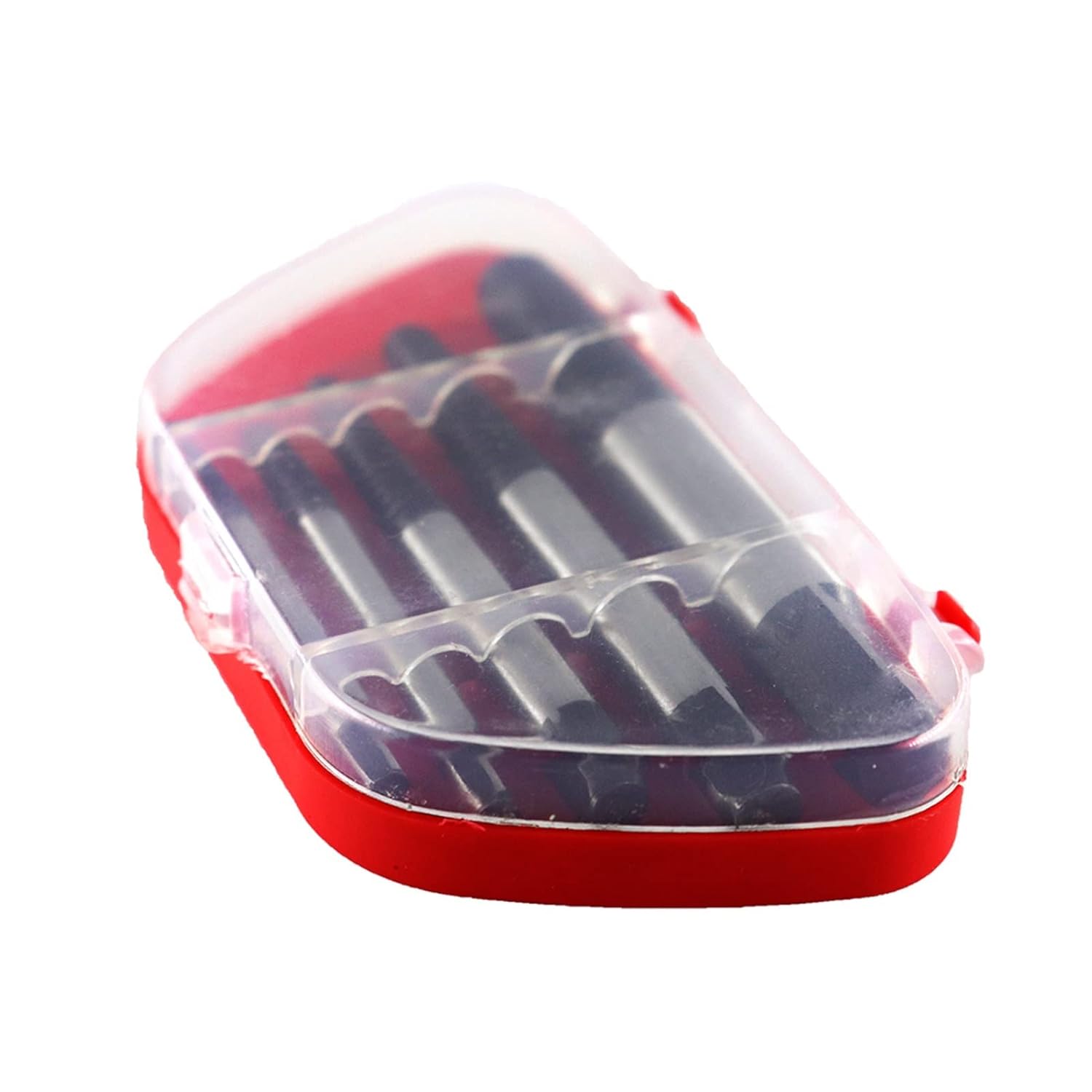 5Pcs/Set Steel Broken Speed Out Damaged Screw Extractor Drill Bit Guide Set Broken Bolt Remover Easy Out Set