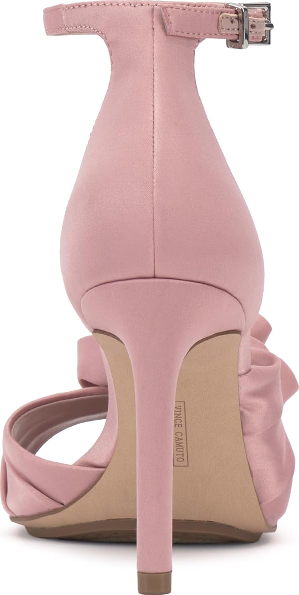 Vince Camuto women's Adaline Heeled Sandal, Dusted Mauve, 8 by Vince Camuto - Used condition - CA$73.64