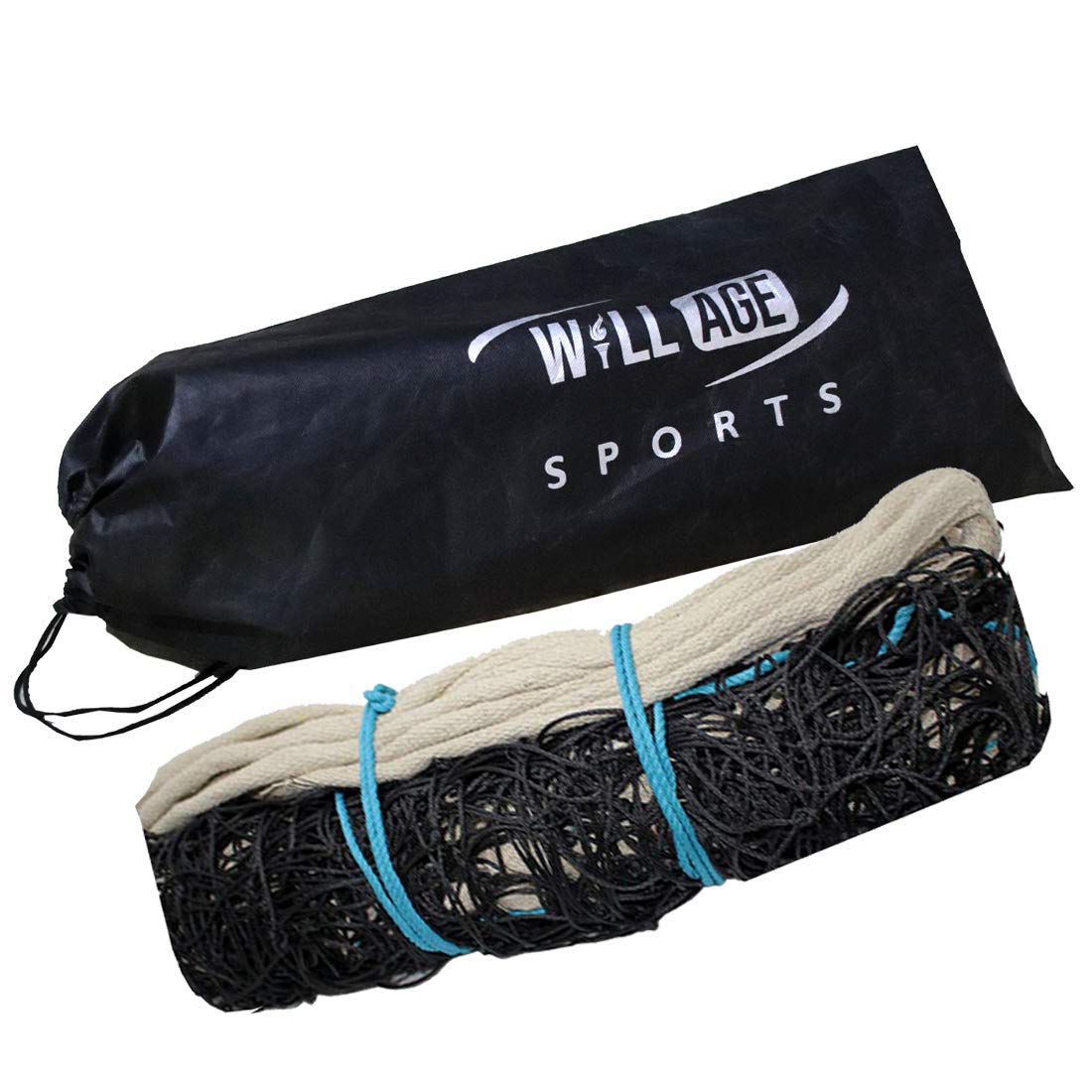 WILLAGE Volleyball net Black Heavy Duty Machine Made Nylon Volleyball Net (4 Side Cotton & Niwar Tape) (B084H9XPB4) Amazon Price History, Amazon Price Tracker