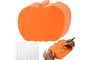 48 Pcs Pumpkin Cutouts for Crafts, 9.5”x 7.5”