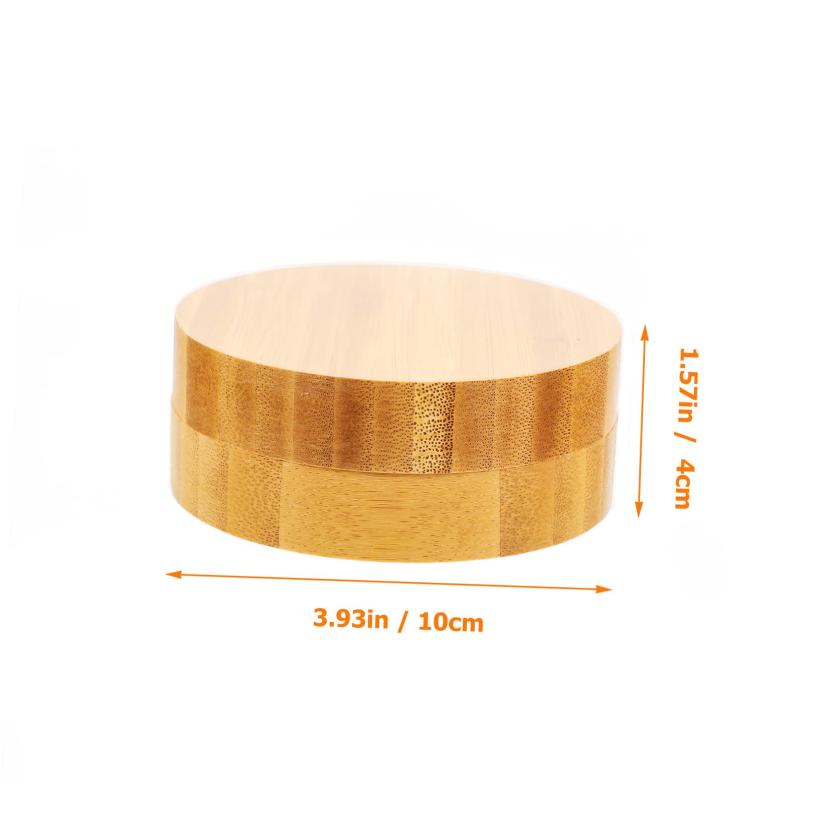 Zerodeko Bamboo Cocktail Salt Rim Box Bartender Salt Box for Party Drinking Glass Salt Container