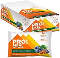 Vista 11 de PROBAR - Barra de COMIDA, Wholeberry Blast, sin OGM, sin gluten, saludable, a base de plantas, ingredientes integrales, energía natural (12 unidades)