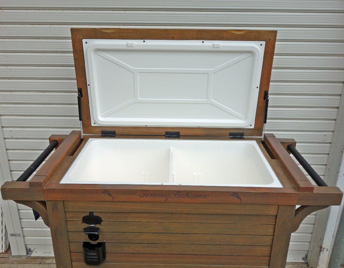 Amazon.co.jp: 展示品 コストコ トミーバハマ ウッドクーラー 約95L 幅 