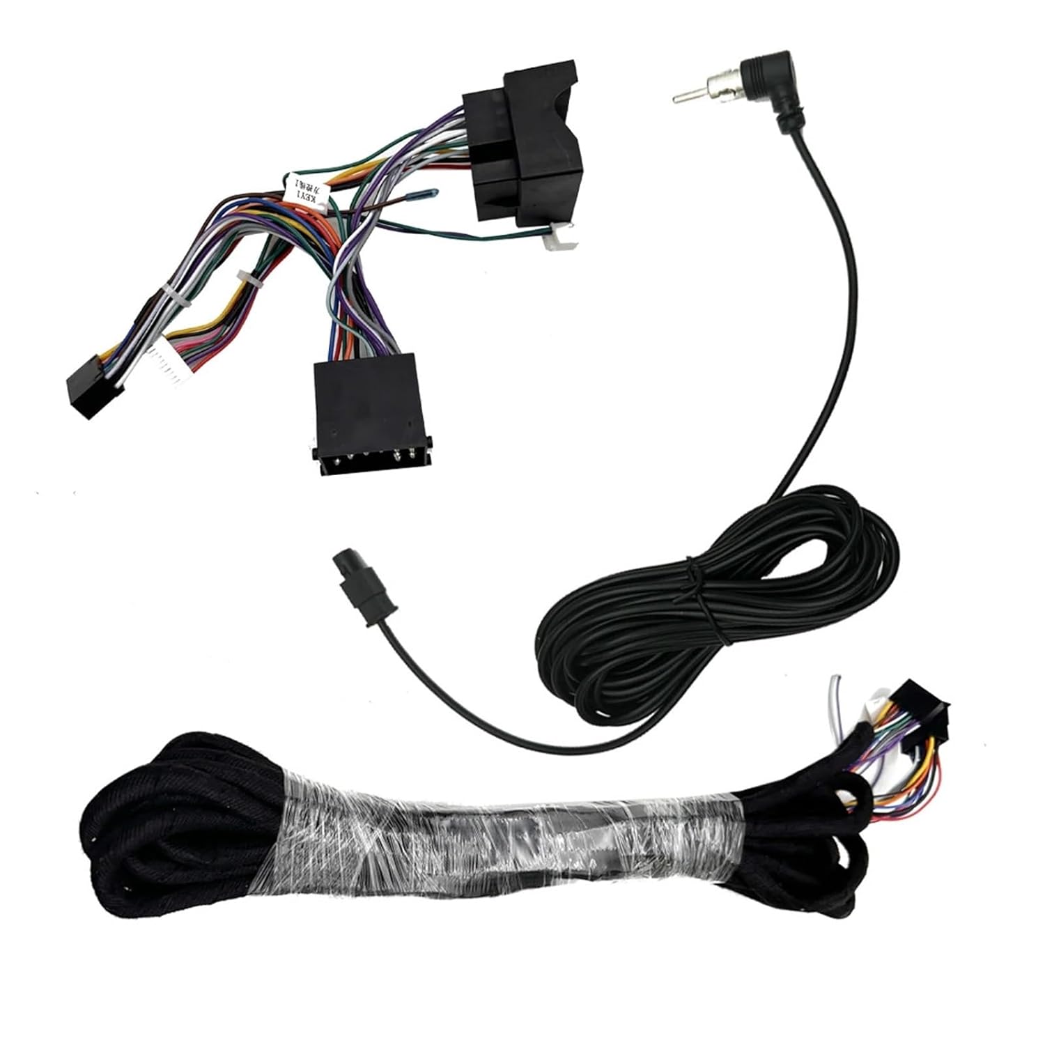 BM6M Universal 6M Long Radio & Power Extension Wiring Harness Compatible for BMW 3er 5er X5 M3 M5 E46 E38 E39 E53 Car Stereos Units