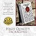 Medieval Playing Cards - Professional Poker Cards in Period-Authentic Middle Ages Designs - Black Edition - Great for Magic, Cardistry, Gameplay - Deck of Cards for Kids & Adults Free Card Game E-book