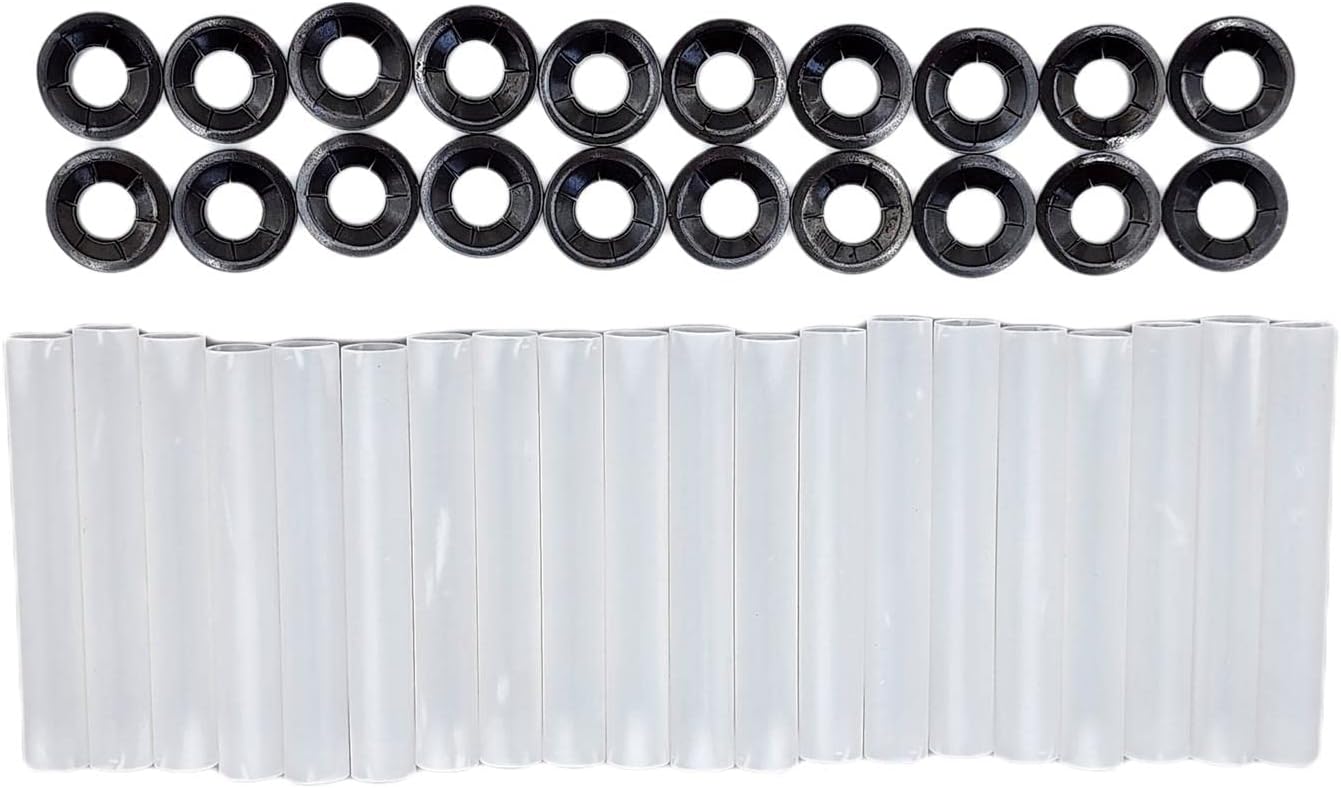 MagiDeal 70mm Garage Door Hinge Quiet Roller Sleeves, Hardware Tools