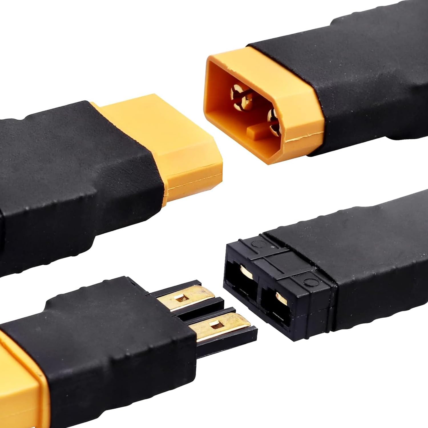Connettori XT60 Maschio E Femmina In Oro - Per Batterie LiPo, Fino A
