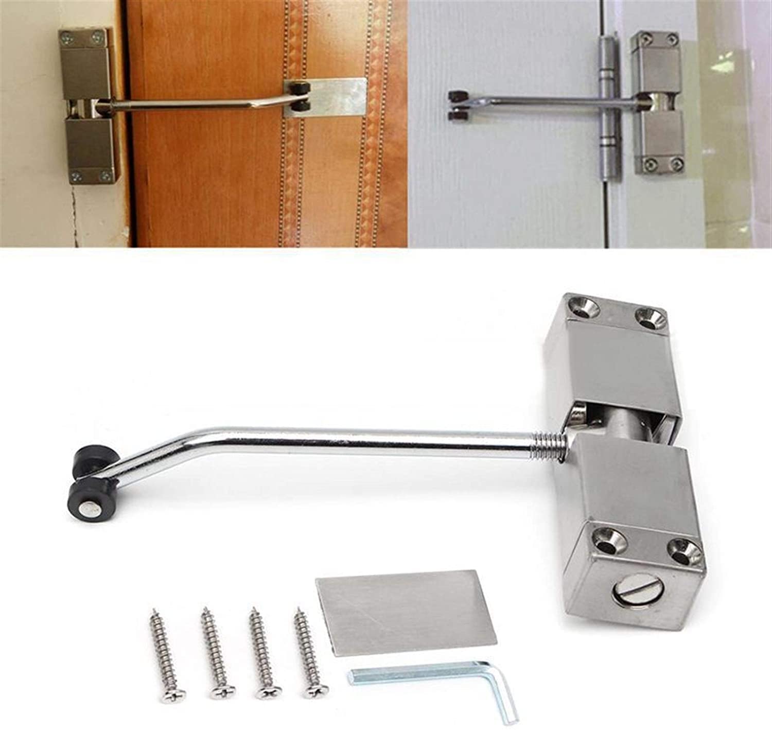 Cierrapuertas montado en superficie ajustable del muelle de puerta automático for oficina casa