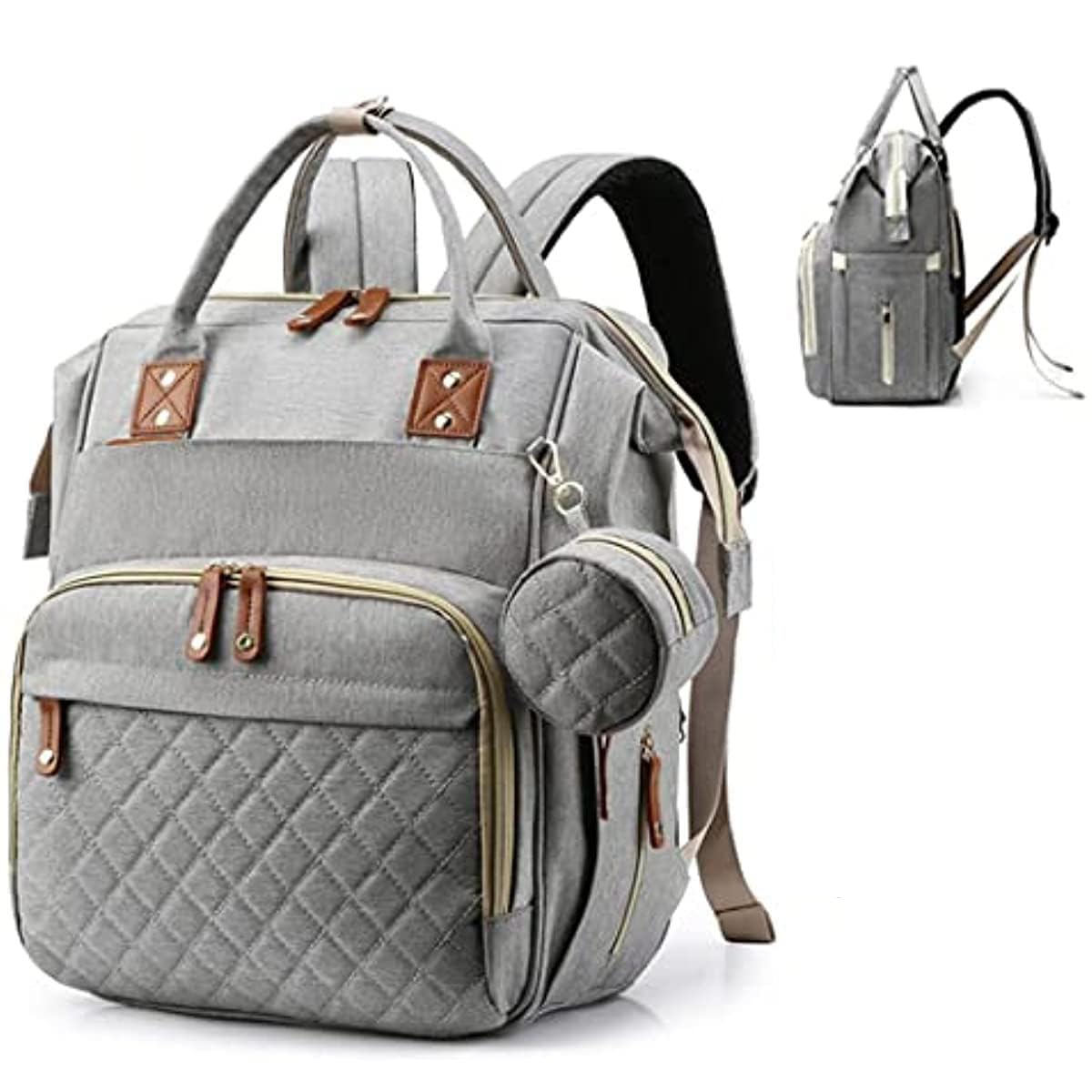 Diaper Backpack Bag Nappy Bags Large Capacity Maternity Bag with USB Charge Port new born Large Multifunction Travel Backpack changing bag for Mom and Dad