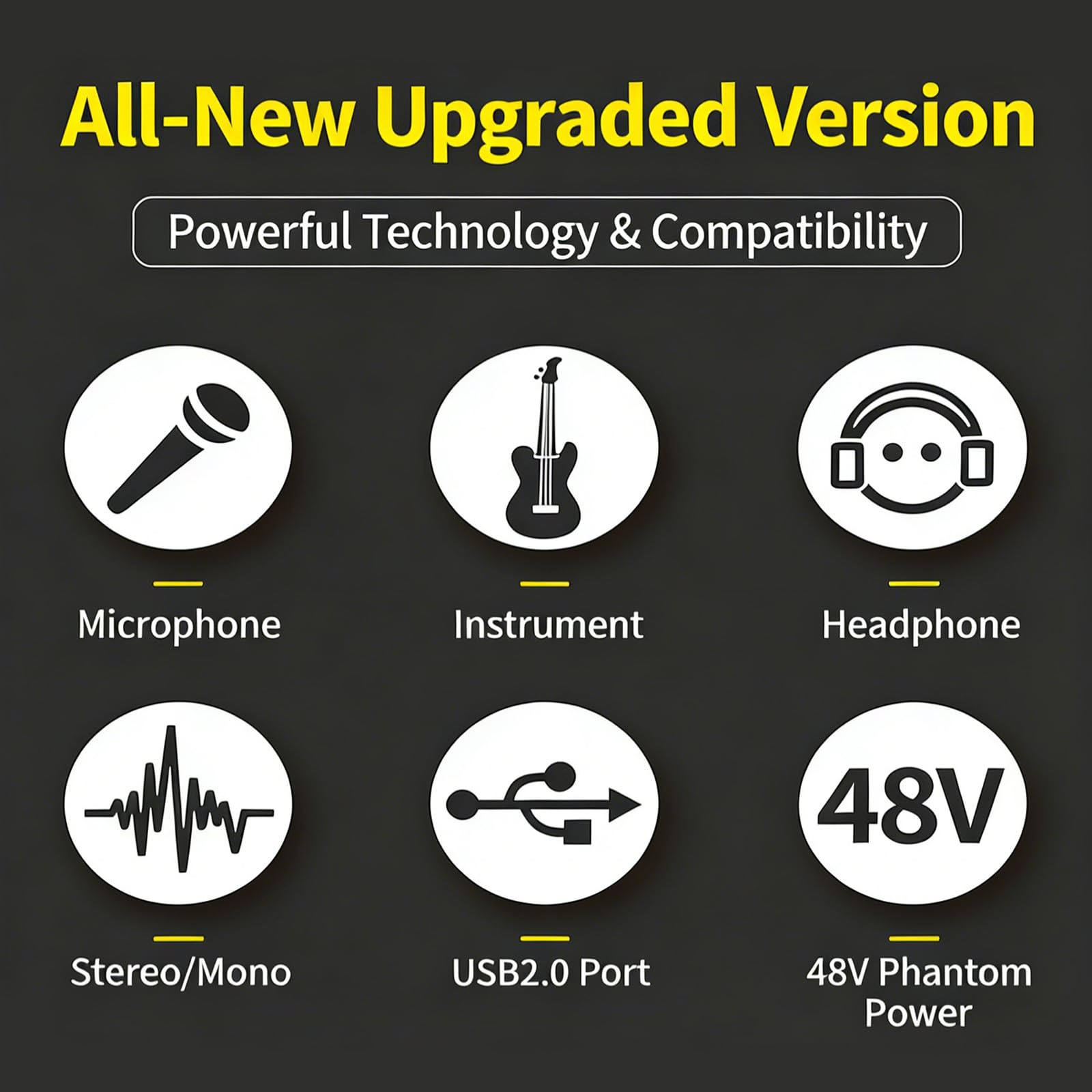 Computer Microfono Scheda audio Plug and Play Operate Compatibile per sistemi Window Clear Online Riunioni Registrazione Qualità Voice Seize Card