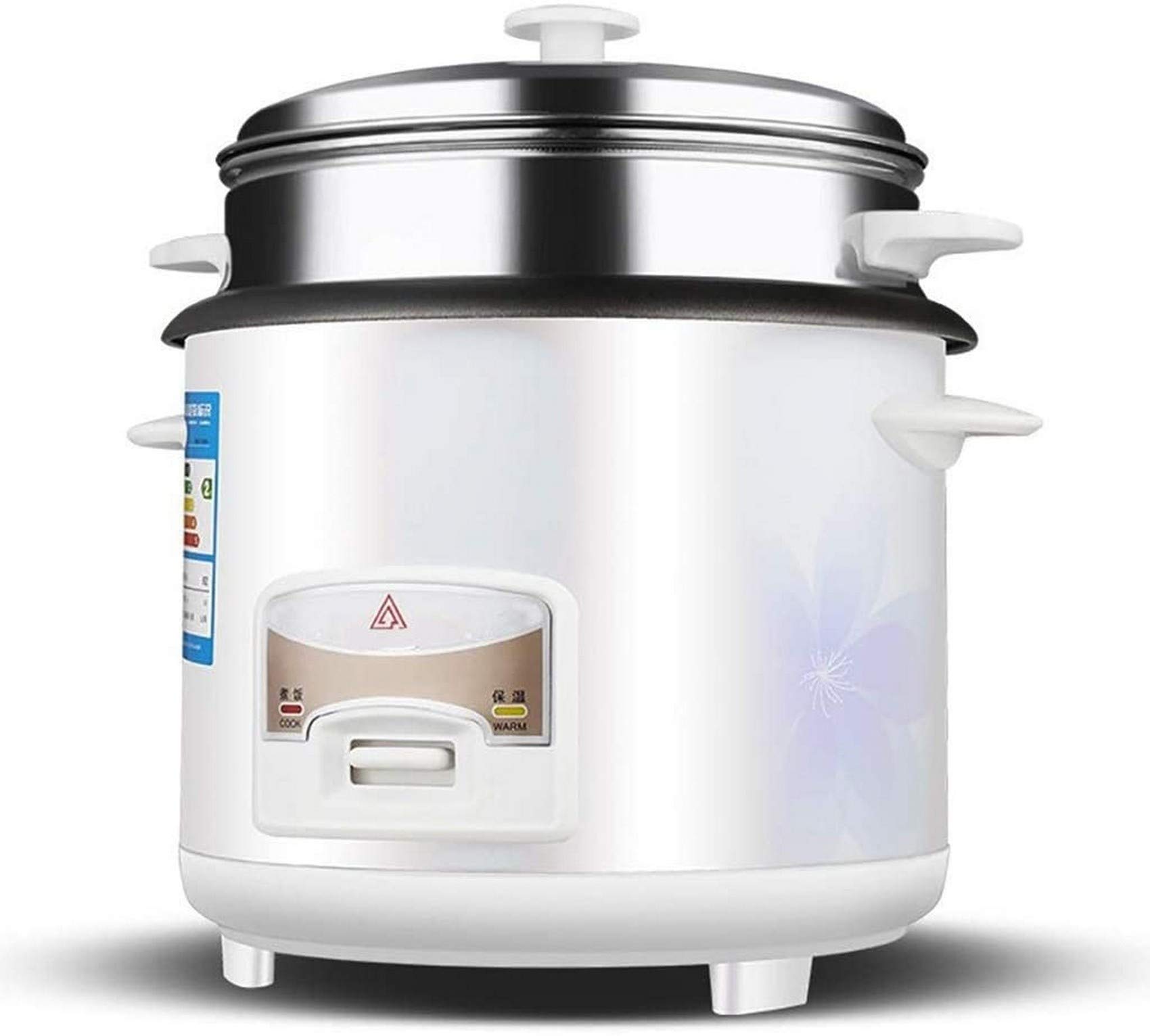 Cuociriso programmabile Fornello lento Macchina per yogurt a vapore Stufato di zucchero a bassa rimozione con timer di ritardo di 24 ore e funzioni di mantenimento automatico in caldo da 3 litri (5