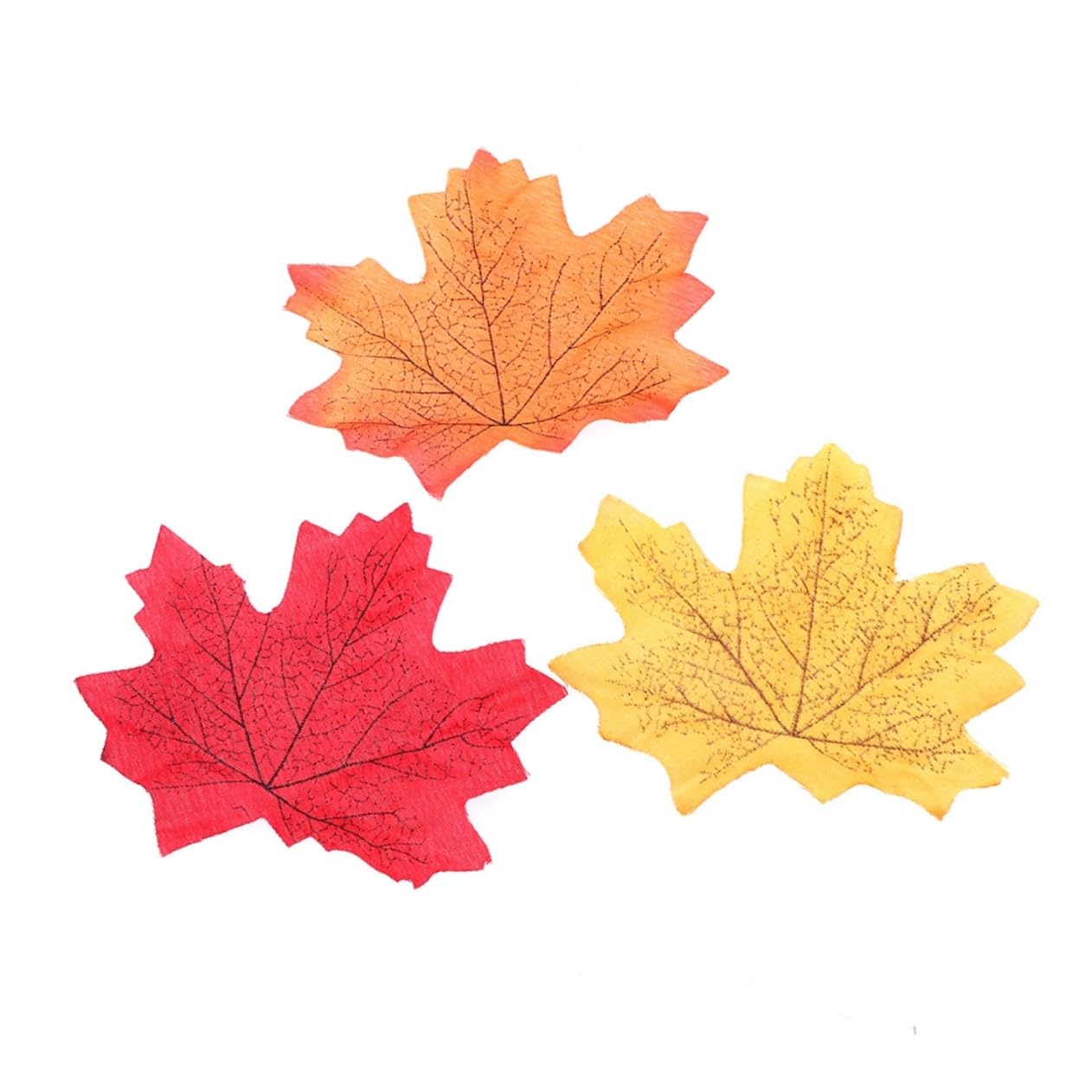 Abaodam 3 Set Di Foglie Di Acero Artificiali Autunno Autunno Decorazione Versatile Per Matrimoni Festa Banchetto Negozi Foglia Di Acero Decorazione 300 Pezzi * 3