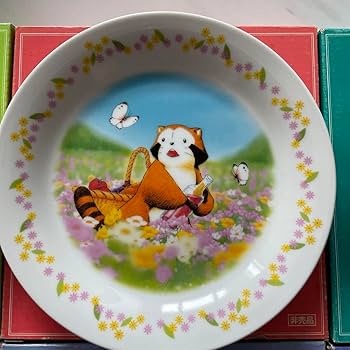 【あらいぐまラスカル】世界名作劇場 お皿 Amazon.co.jp: 世界名作劇場 絵皿 6種類 : ホーム＆キッチン