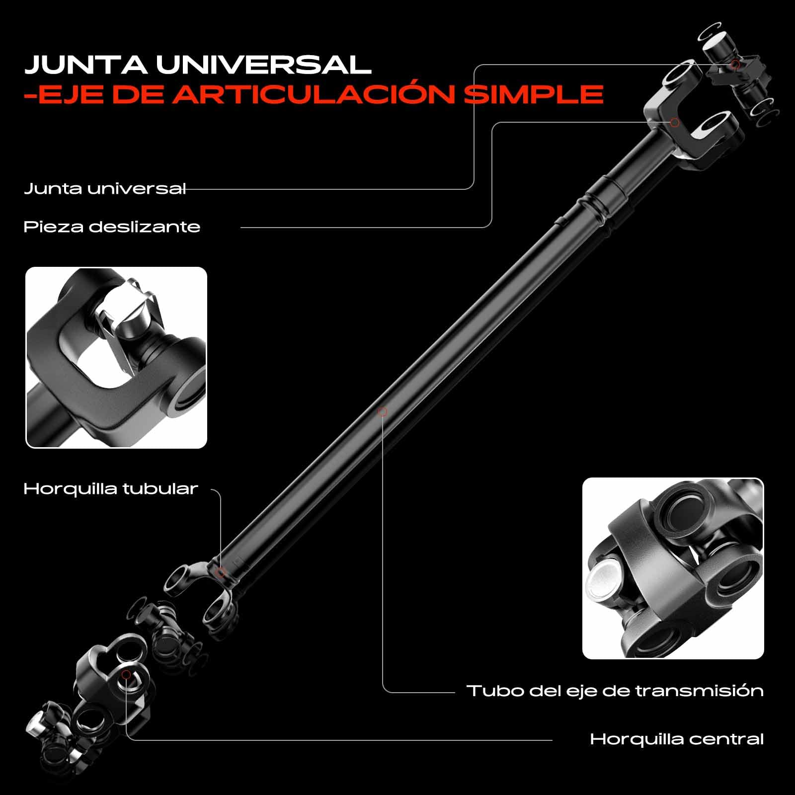 Discovery 2 Td5 Transmision Cardan Land Rover Discovery 2 V8, TVB000110,  TVB000320 Discovery 2 Kardanwelle Vorne
