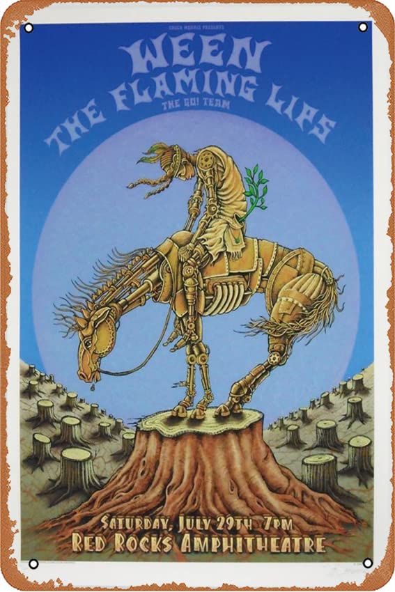 Amazon.com: Ween Flaming Lips Red Rocks 2006 Emek S/N 51/100