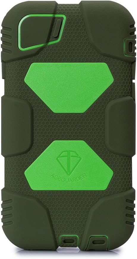 Iphone 6 Case, Aceguarder New Hot [Shockproof] [Light Weight] [Rainproof] Extreme Duty Screen Protector Cover Case with Stand for Iphone 6 4.7 Inch (Olive/green)