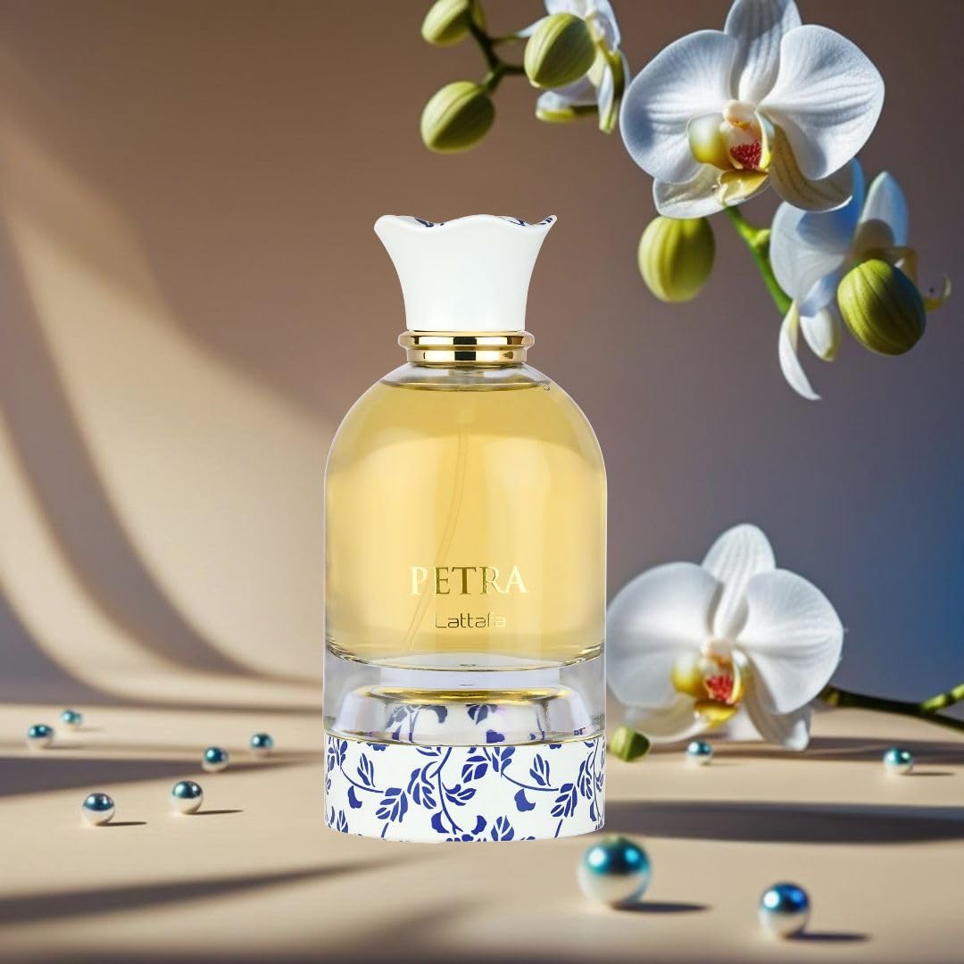Amazon.com : Lattafa Petra Eau de Parfum Spray for Women - 100ml