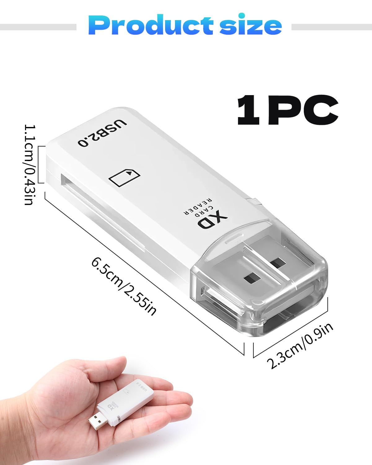 Amazon.com: USB2.0 128GB XD Memory Card Reader XD Picture Card