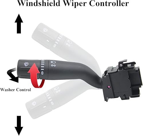 Miniatura 4 de SW-6874 Interruptor multifunción de señal de giro para limpiaparabrisas compatible con Ford F-150 F-250 F-350 F-450 F-550 Super Duty 2011-2013