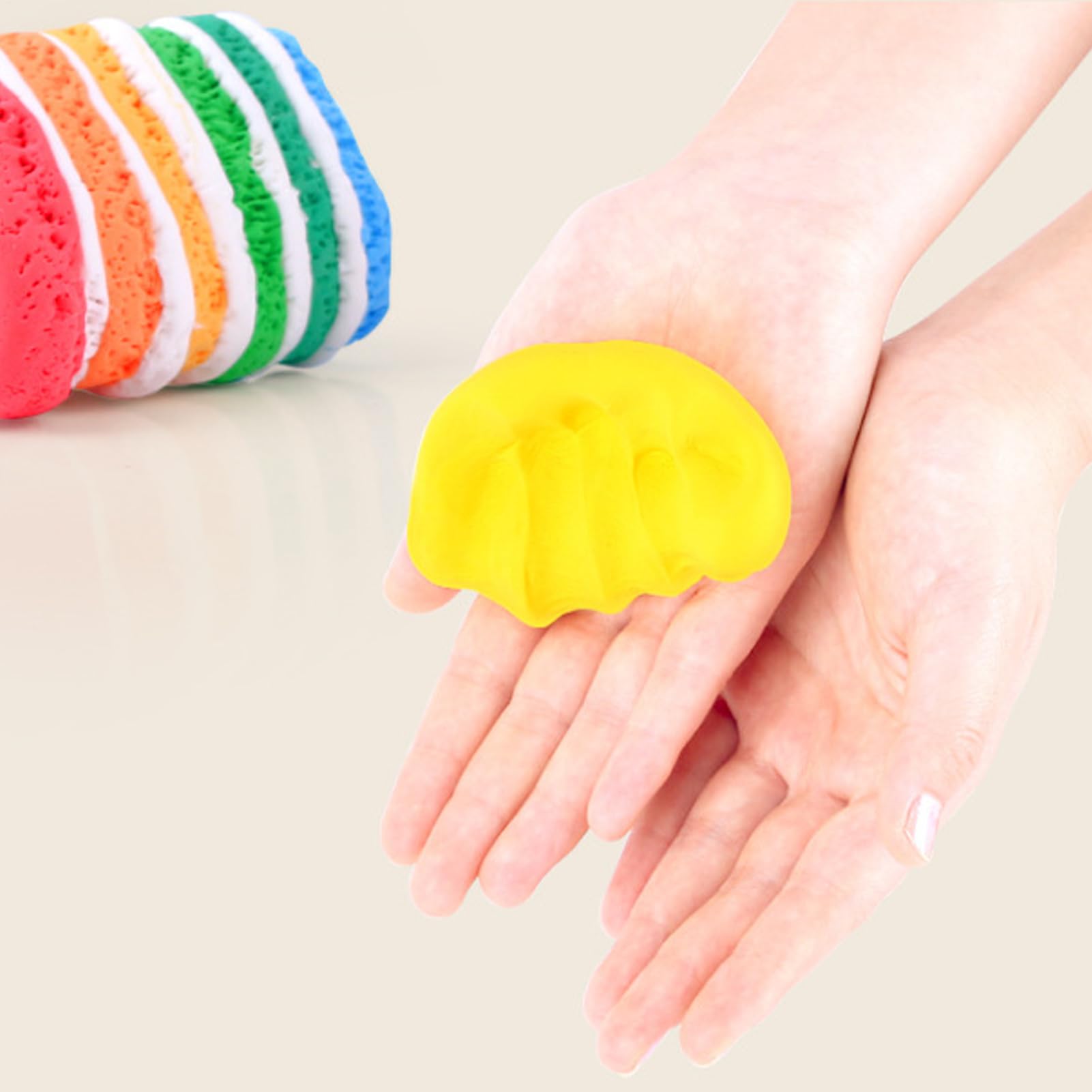 Générique Kit di argilla per Creativo - Dessert per Animali Domestici | Dinosauri, Schiuma Morbida, Mastice Modellazione Leggera | Set Di Attività Artigianali A 12 Stile