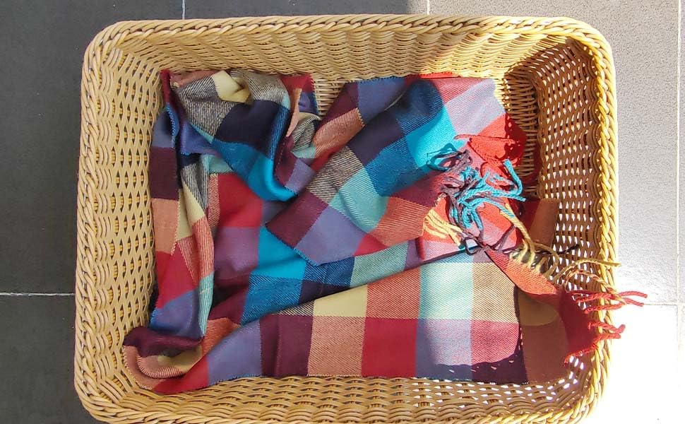 Scarf For Men Women Winter Warm Neck Plaid Solid Scarves Fall Softest Classic - Image 4