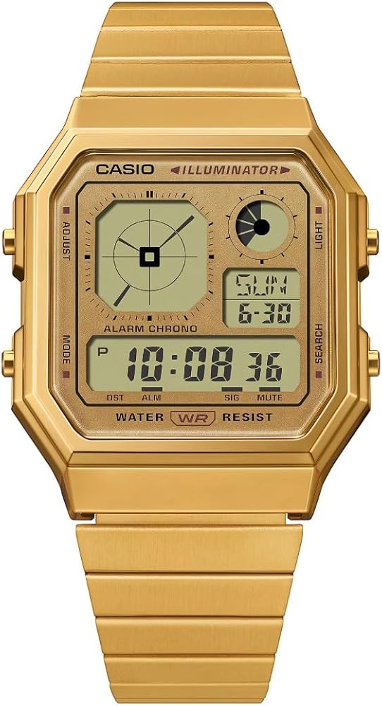 Amazon.com: Casio Vintage Collection Digital Watch A130WE Gold