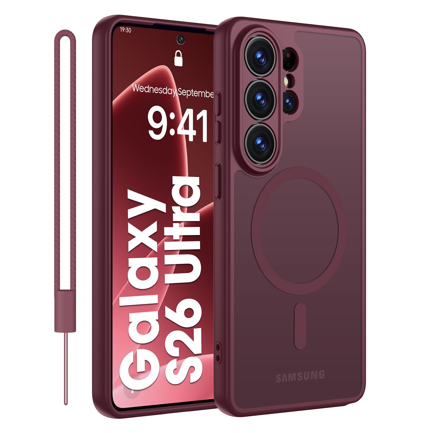 KPPIT für Samsung Galaxy Hülle mit Lanyard