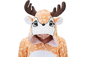 ABENCA Kids Deer Onesie. A Snuggly, Festive Reindeer Costume for Kids. It's...