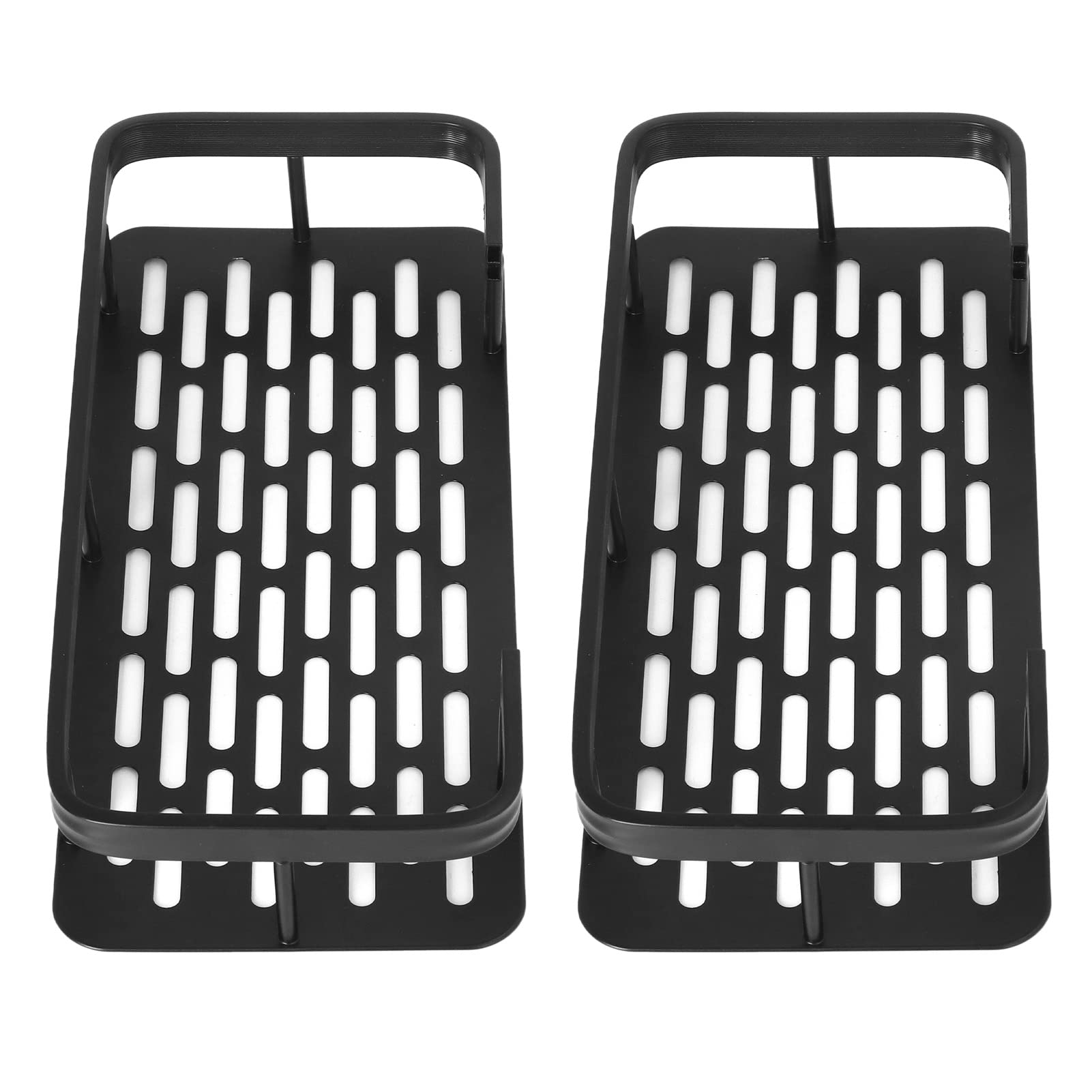 Panier de douche rectangulaire : finissez-en avec le désordre (Lot de 2)