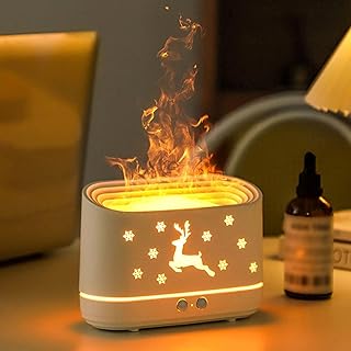 Ultrasonic Cool‑Mist Aroma Diffuser | Quiet Humidifier with LED Mood Lights | Aromatherapy Air Freshener for Home, Car, Of Price In India