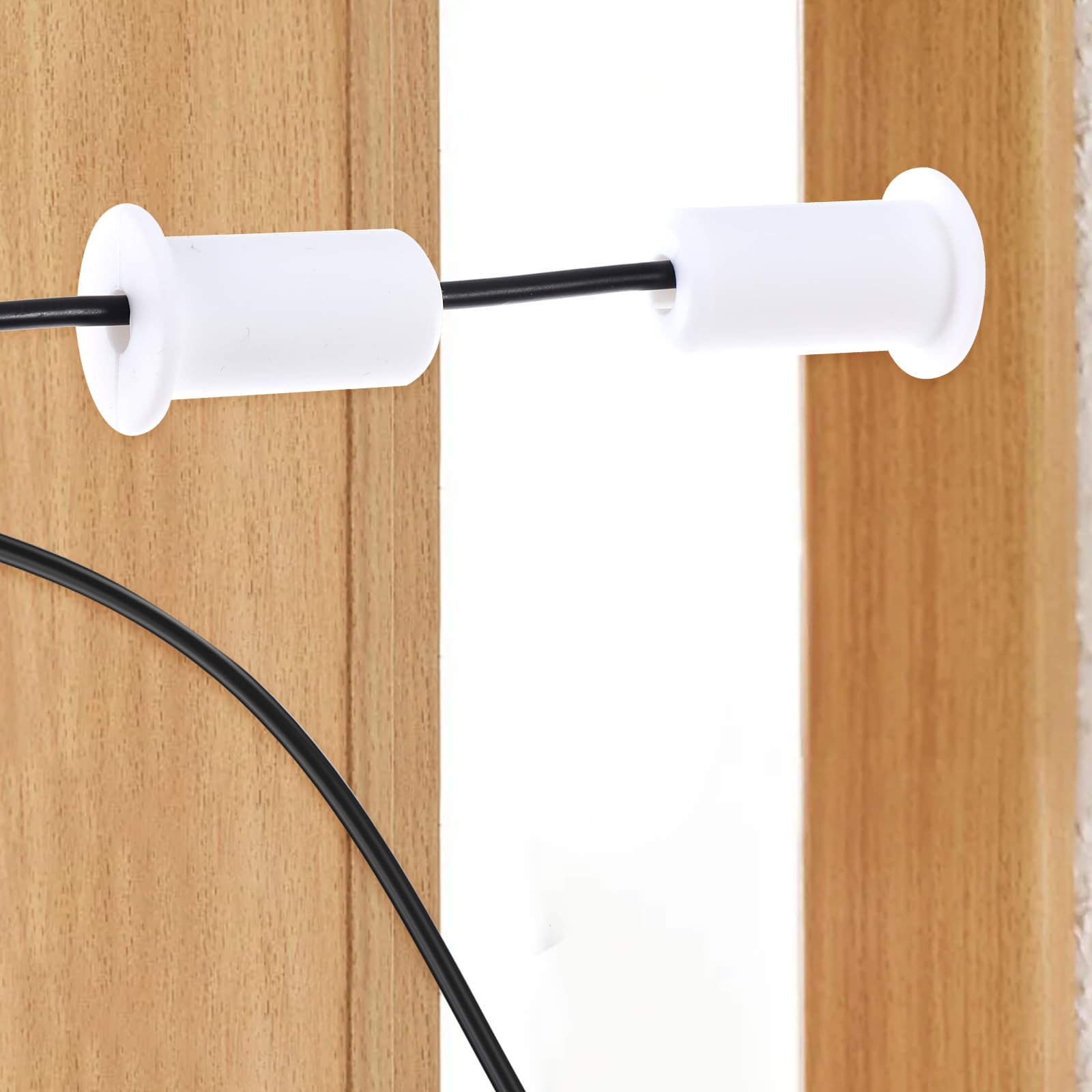 4 przepusty ścienne do przepustu ściennego Starlink, kabel do przepustu ściennego, kabla zewnętrznego, zestaw prowadnic kablowych Wall Grommets do otworów ściennych 3/4 cala, routera kablowego
