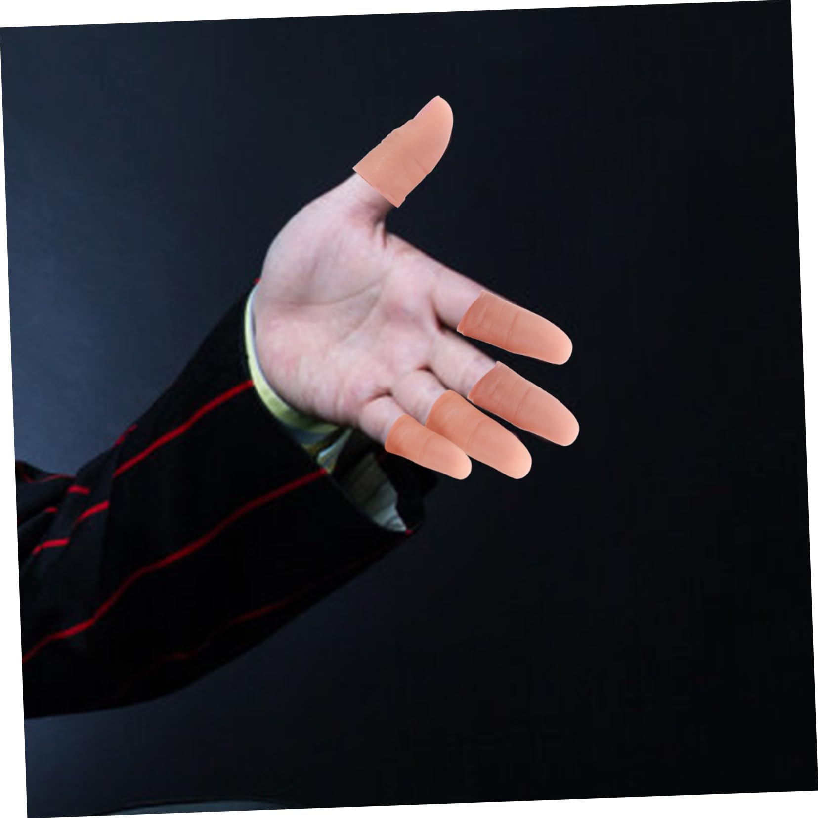 20 Stück Zaubertrick Fingerprothesen - Silikon Daumen Verschwindetrick