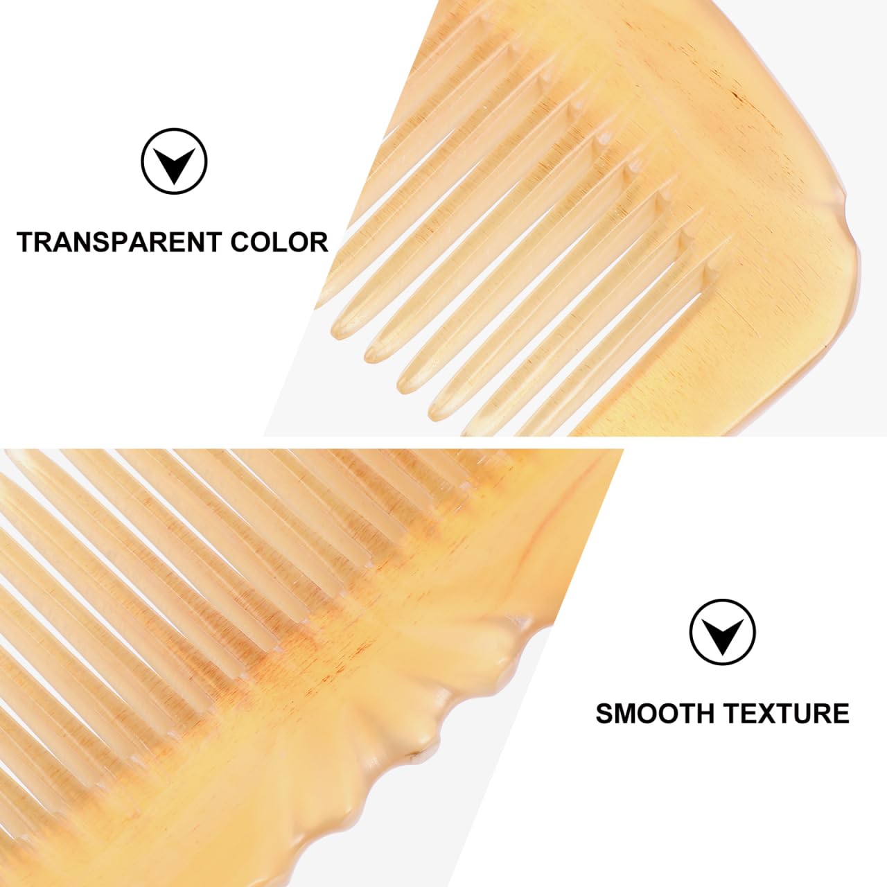 Amazon | AUTSUPPL 天然羊角ヘアコーム メンズ レディース用 静 防止