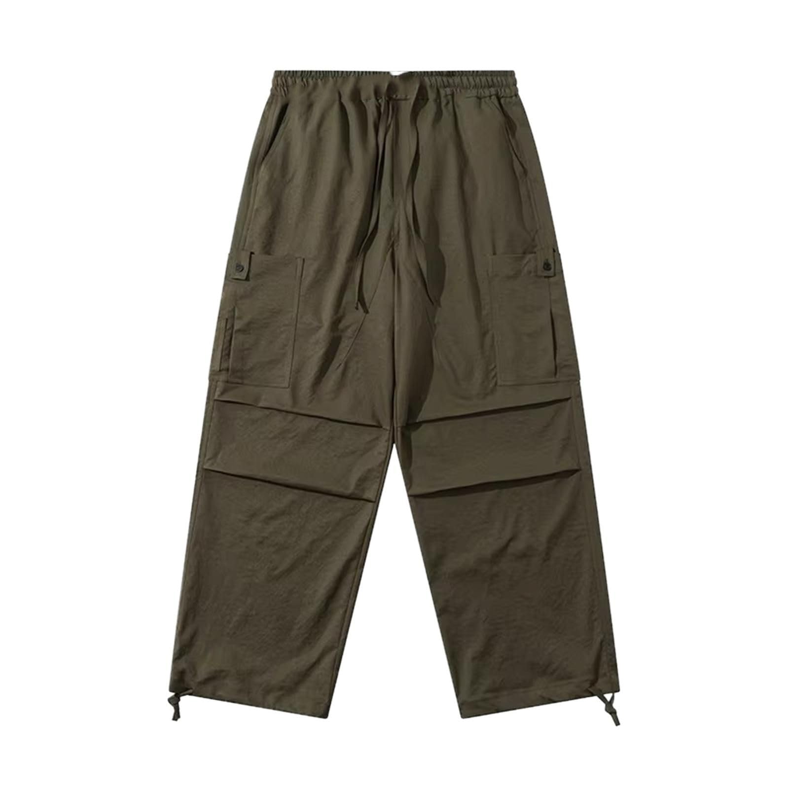 Pantalones de Carga bolsudos Deportivos para Hombre, Pantalones Unisex Holgados Casuales callejeros