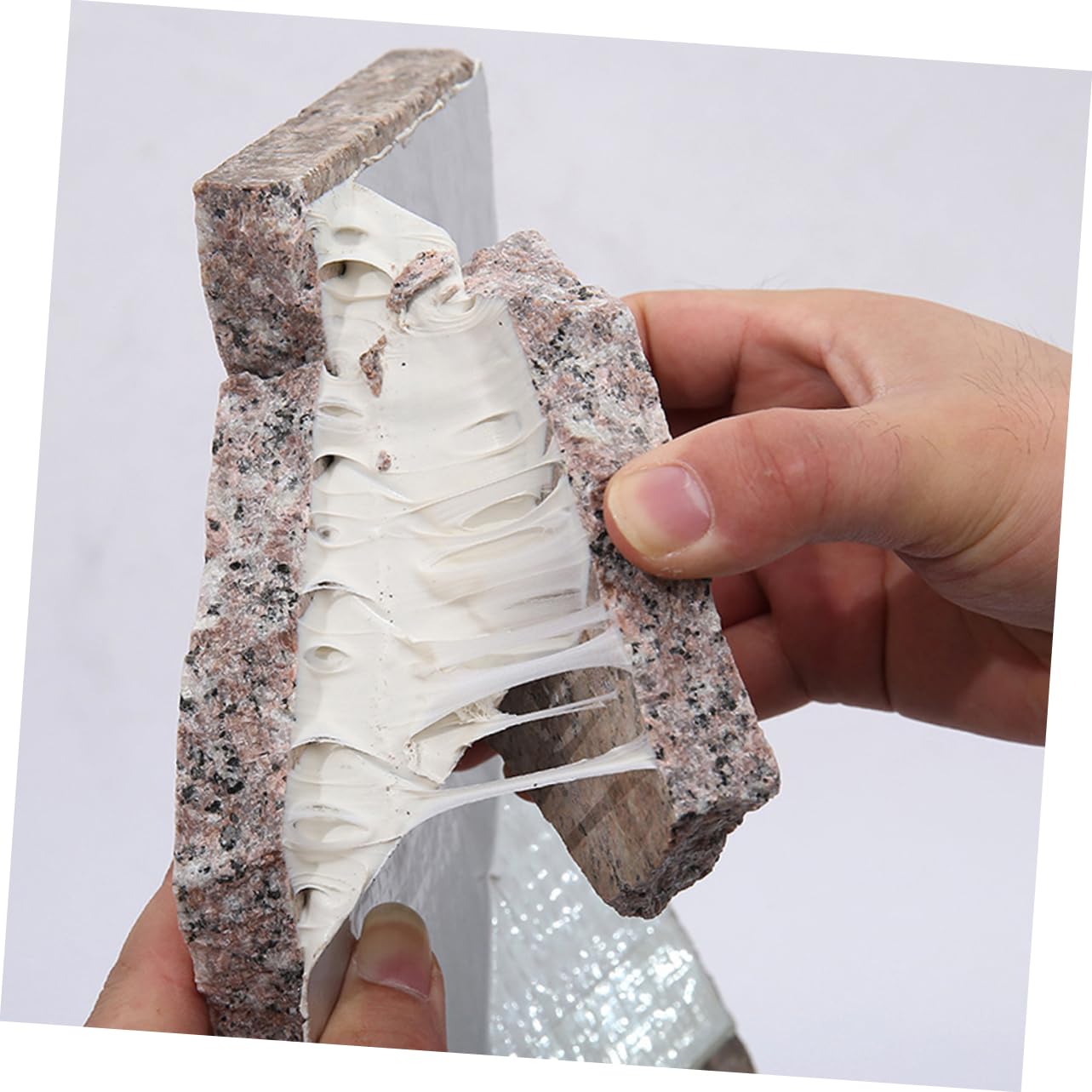 ULTECHNOVO Cinta de Aluminio Cinta Selladora Autoadhesiva para Techos de Rv Reparación de Paredes de Ducha Selladora para Techos Herramienta para Sellado