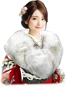 みね様同梱【毛皮】ブルーフォックス、ミルクティー色6個　3300 ブルーフロストフォックス ファー 原皮 顔付き ボア 剥製