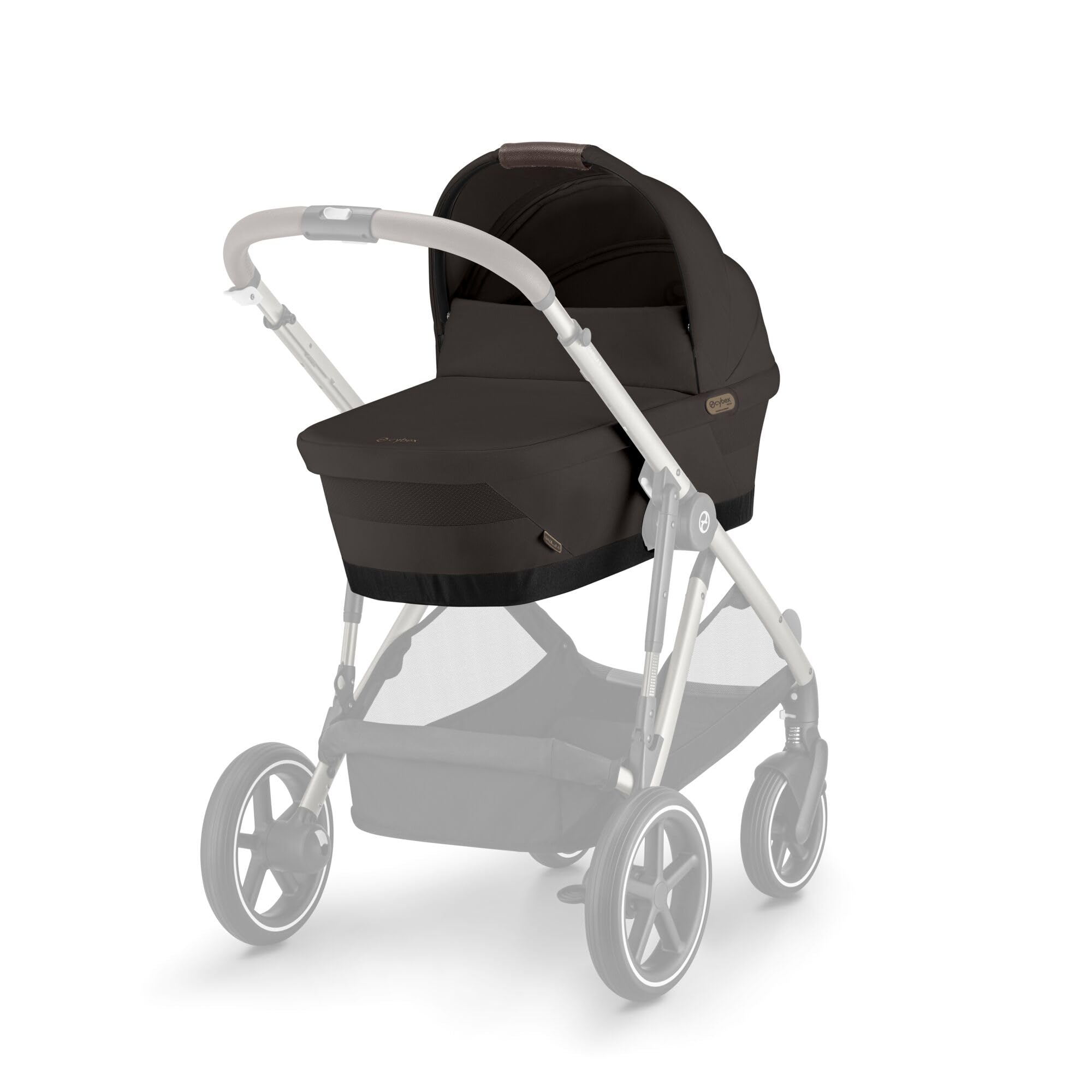 CYBEX Gold gondola do łóżeczka GAZELLE S, Od urodzenia do ok. 6 miesięcy (max. 9 kg), Dla CYBEX Gazelle S i e-Gazelle S, Chocolate Brown
