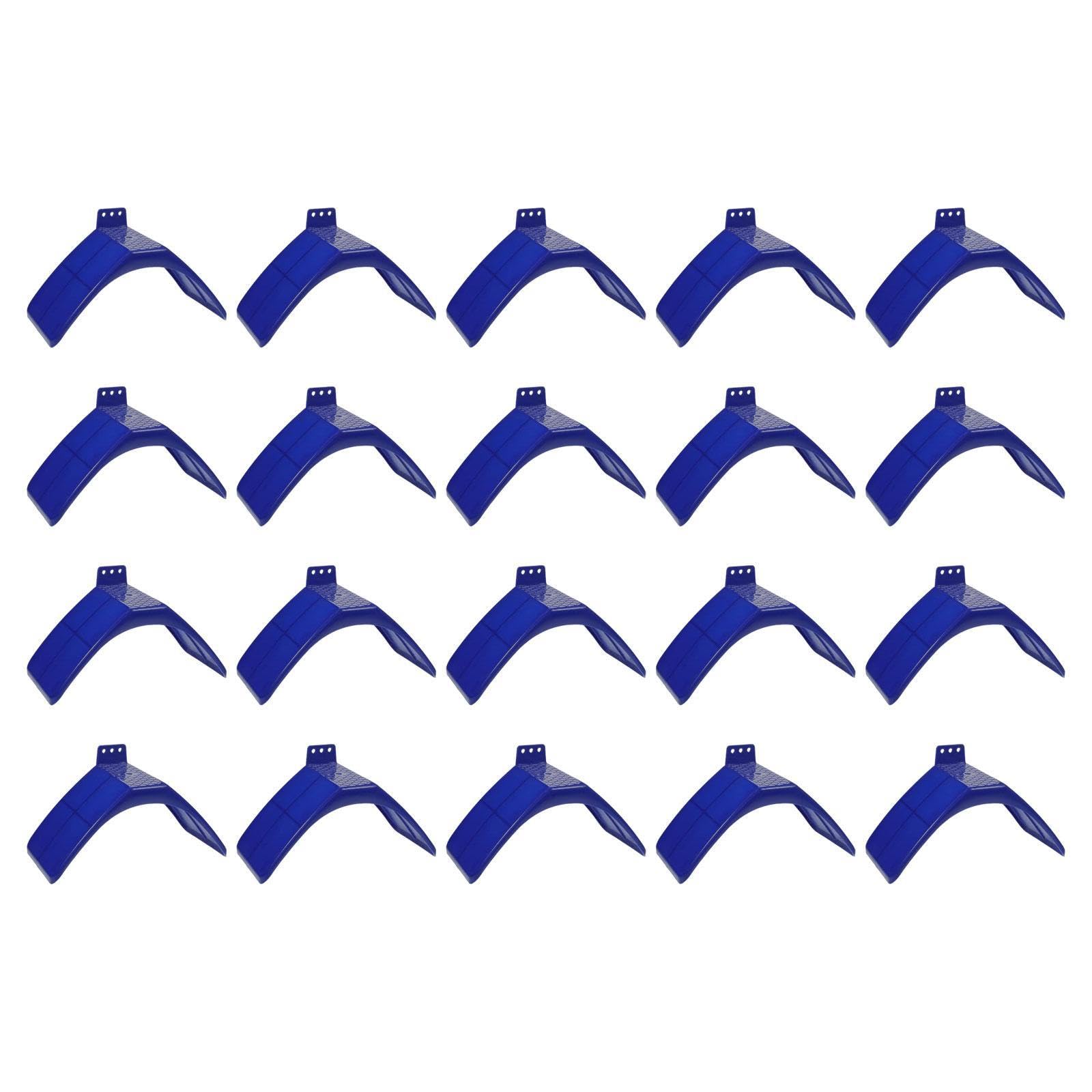 20 Stück Taubenrastständer Pigeon Rack Halter Stand Vogelzubehör PP Material Anti Rutsch für Einfache Anbringung für Vogelhaus Papageienheim