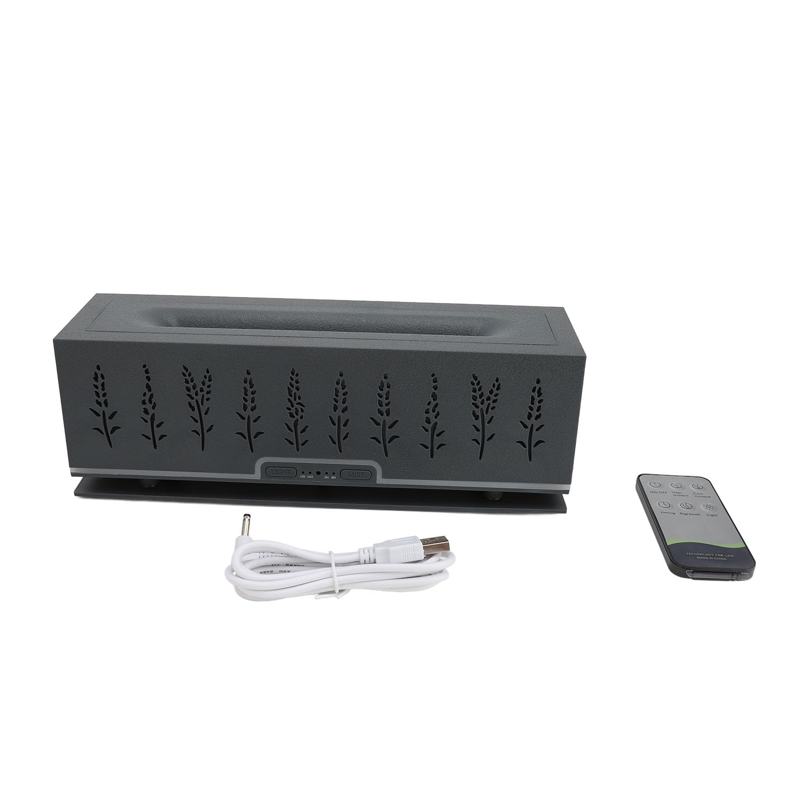 Humidificateur Naroote en matériau premium avec effet flamme