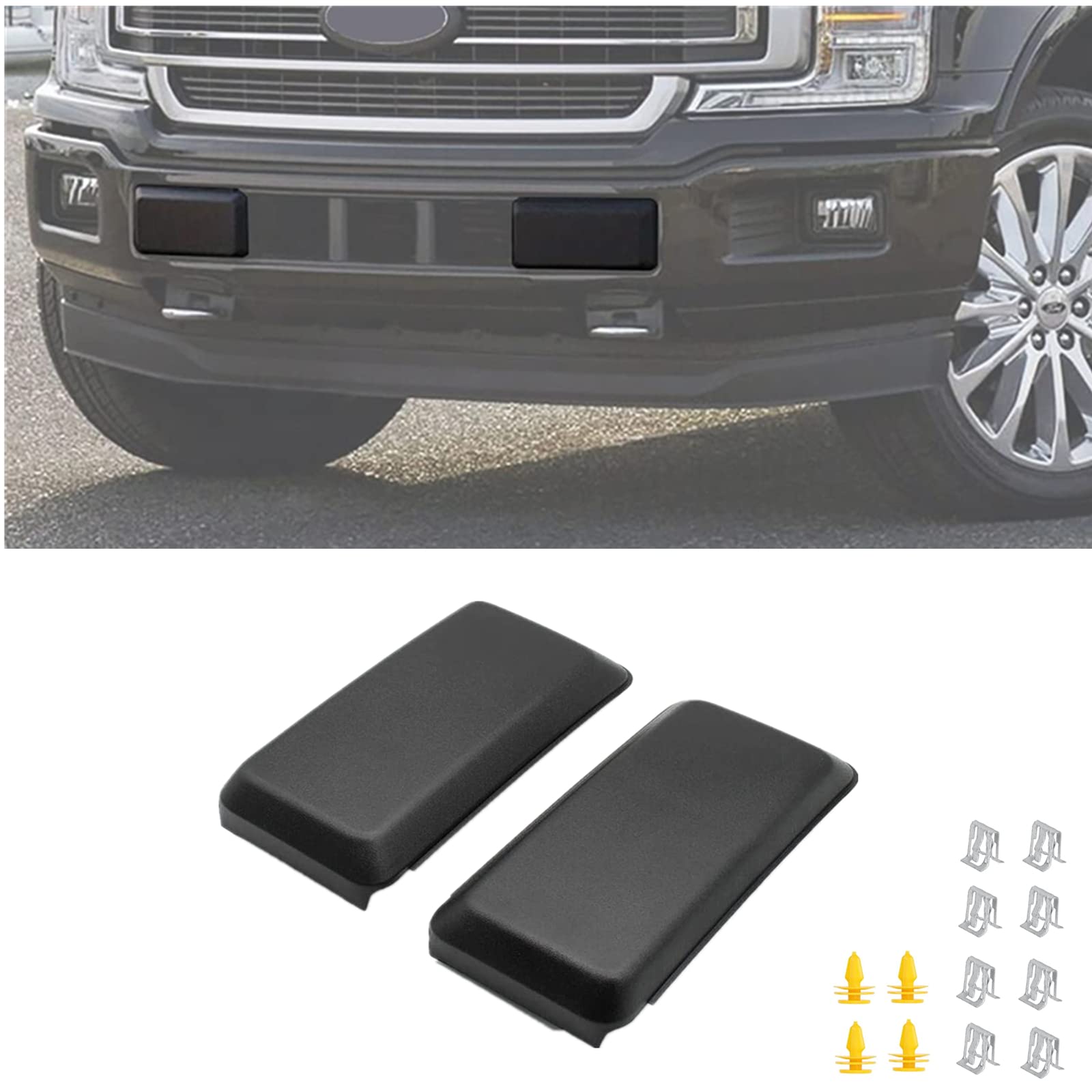 Snapklik.com : Bumper Guards Pads Insert Replacements Bumper Cover Caps