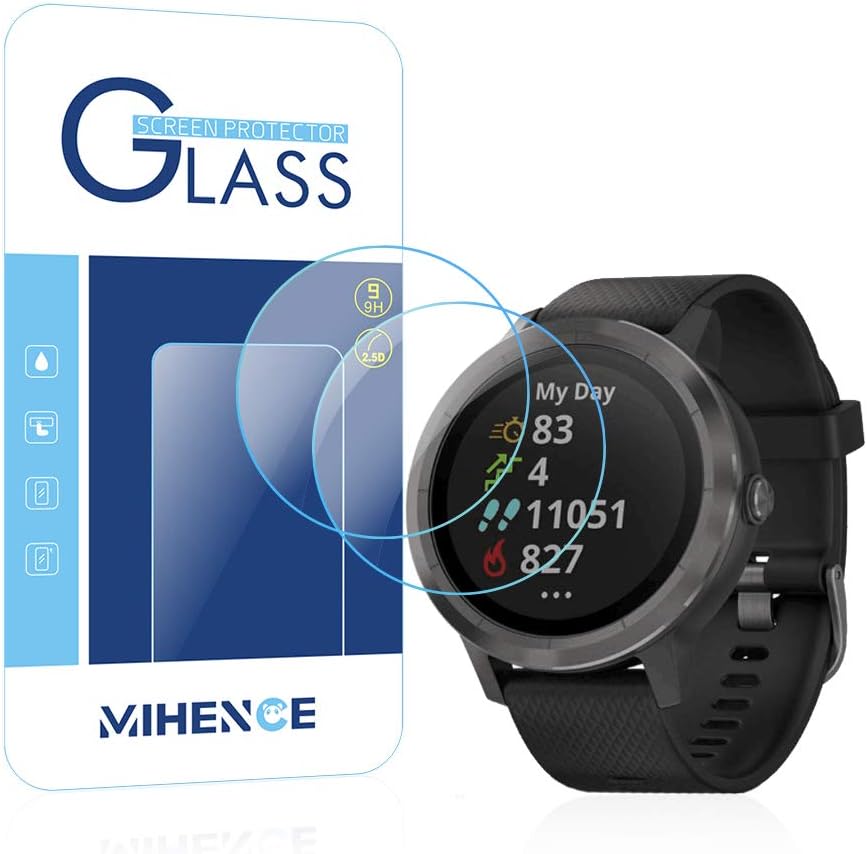 MIHENCE Compatible Vivoactive 3 Trainer Screen Protector, 2