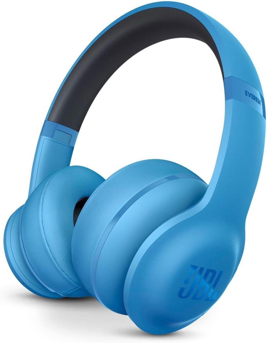 JBL Everest 300 Wireless Bluetooth On-Ear Headphones (Blue)
