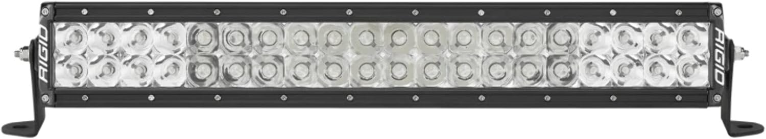 RIGID INDUSTRIES - E-Series PRO LED Light, Spot/Flood Optic Combo, 20 Inch, Black Housing, Driving Lights, LED Lights, Off Roading Driving Lights, Fits Trucks, UTV, ATV, Pickup Truck & SUV (120313)