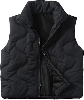 Feiboyy Gilet for Women UK Women's Warm Gilet Women's Outwear Women's Sleeveless Bodywarmer Winter Warm Ladies Lightweight Gilet Bodywarmer