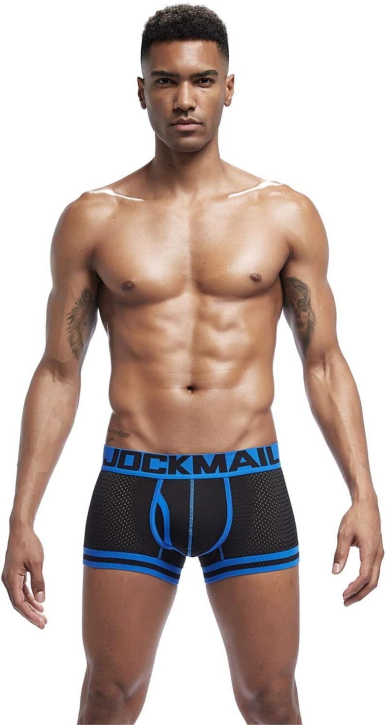 JOCKMAIL Men's Underwear Boxers Mesh Panties - Male Underpants with Boxer Short - Image 6